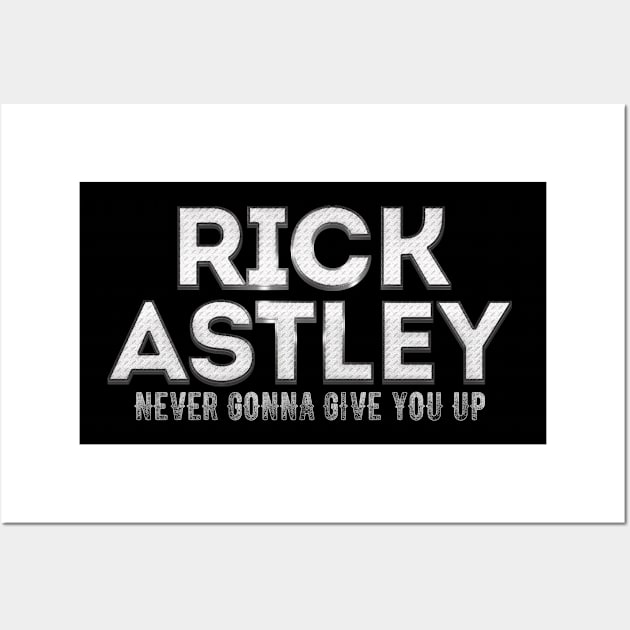 Rick Asltey 80s Wall Art by Billybenn